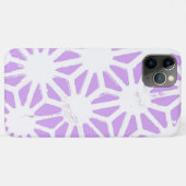 Lila geometrisch patroon Case-Mate iPhone case (Achterkant (horizontaal))