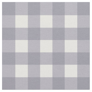 Lila grijs en wit gingham controleren stof