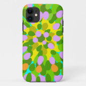 Lila, groen en citroen abstract Case-Mate iPhone case (Achterkant)