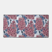 Lila in roze en blauw bureaumat (Voorkant)