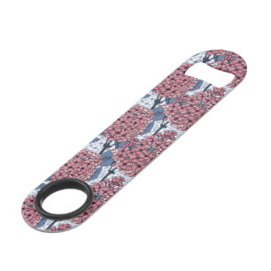 Lila in roze en blauw speed flessenopener