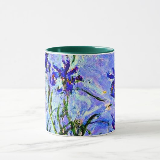 Lila IRIES van Claude Monet Mok (Midden)