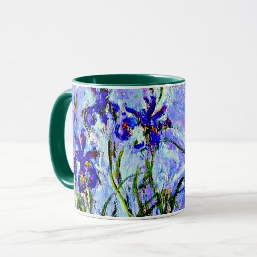 Lila IRIES van Claude Monet Mok (Voorkant links)