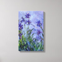 Lila Irises Claude Monet Fine Art