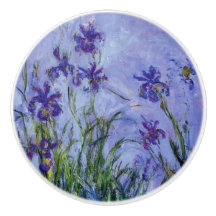 Lila Irises Monet Fine Art
