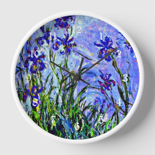 Lila Irises van Monet (Voorkant)