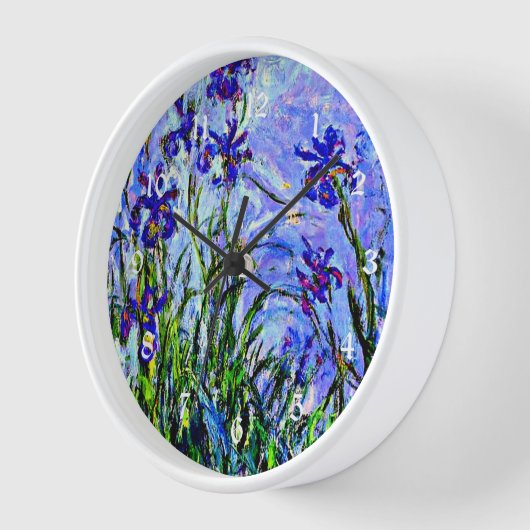 Lila Irises van Monet (Hoek)