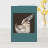 Lila-kaart Kaart (Gele Bloem)