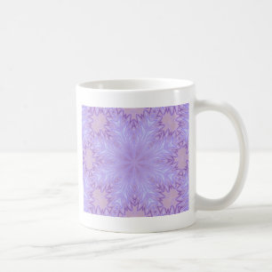 Lila Kerst van de Zijde Abstract Koffiemok