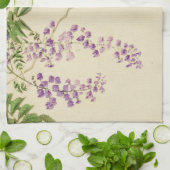 Lila keukenhanddoek voor Sparrow (Gevouwen)