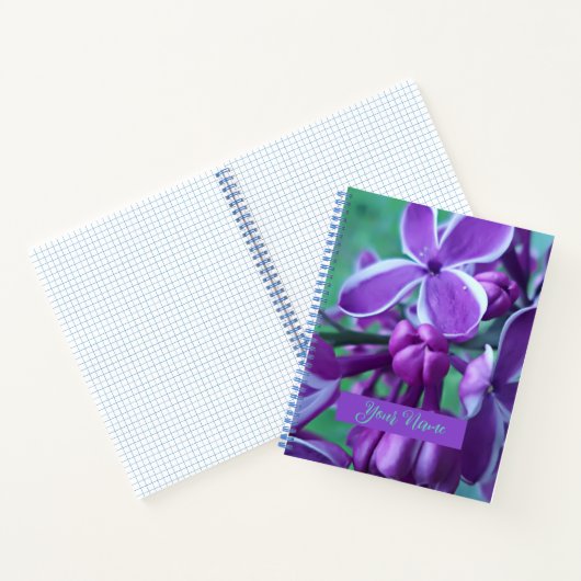 Lila kleurverscheidenheid notitieboek (Binnen)