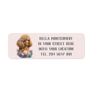 Lila kutsen met houten tandwielen Paars Girly Etiket