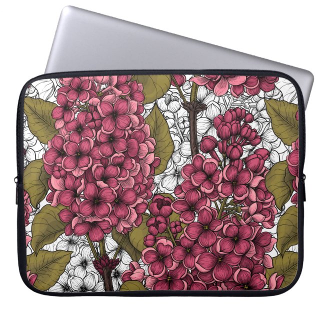 Lila Laptop Sleeve (Voorkant)