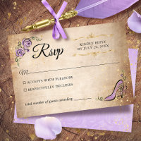 Lila Lavendel Goud Prinses Schoen Elegant Bruiloft