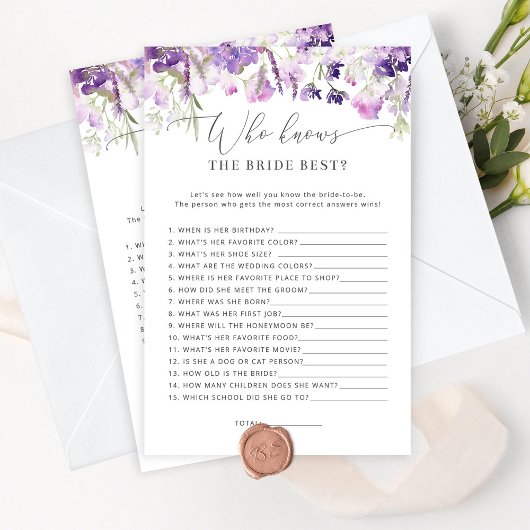 Lila lavender die het beste spel kent