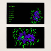 lila Lilie Blume (Devant & derrière)