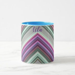 LILA ~ Mug personnalisé ~ zany inhabituel
