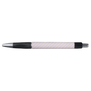Lila paars- en beige vijf strepenpatroon pen
