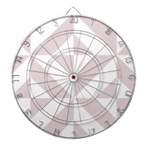 Lila Paars geometrisch decomgrenzingspatroon Dartbord