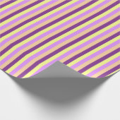 Lila paaspapier cadeaupapier (Hoek)