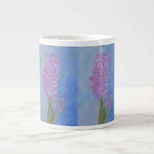 Lila roze hyacinetriem extra grote beker