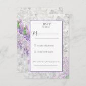 Lila RSVP (Voorkant / Achterkant)