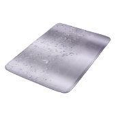 Lila Shimmer Glitter Sparkle Flutter Butterfly Badmat (Gekanteld)