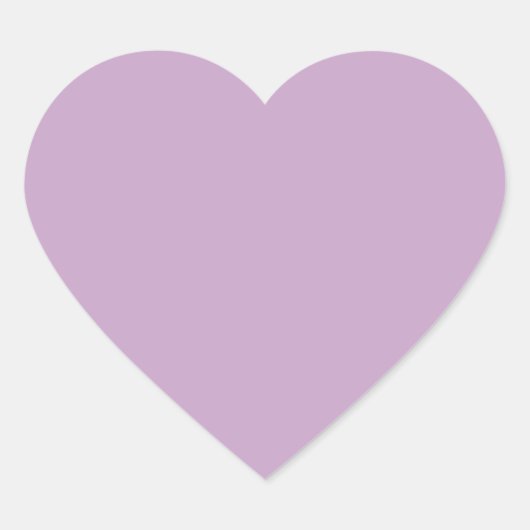Lila Sticker hart (Voorkant)