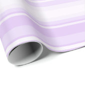 Lila strepen cadeaupapier (Rol Hoek)