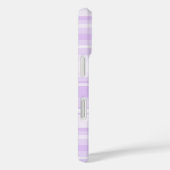 Lila strepen Case-Mate iPhone case (Achterkant / Rechts)