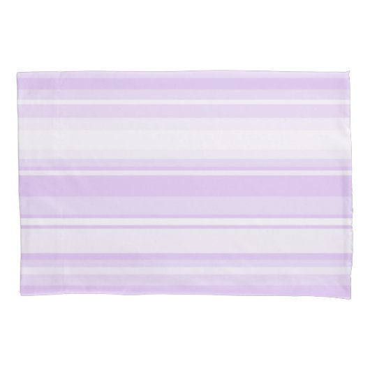 Lila strepen kussensloop (Voorkant)