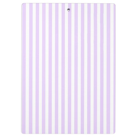 Lila strepen met paars en wit snoep klembord (Achterkant)