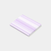 Lila strepen post-it® notes (Schuin)