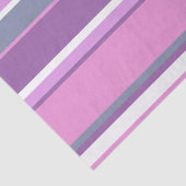 Lila strepen tissuepapier (Detail)