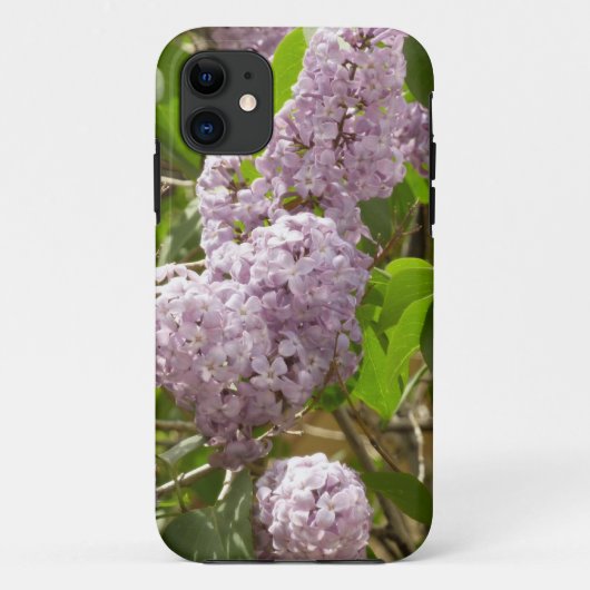 Lila Struik Beauful Paarse Spring Flowers Case-Mate iPhone Case (Achterkant)