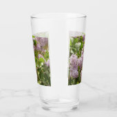Lila Struik Beauful Paarse Spring Flowers Glas (Rechts)