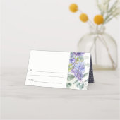 Lila Succulent Eucalyptus Botanisch Lijst Weddensc (Achterkant)