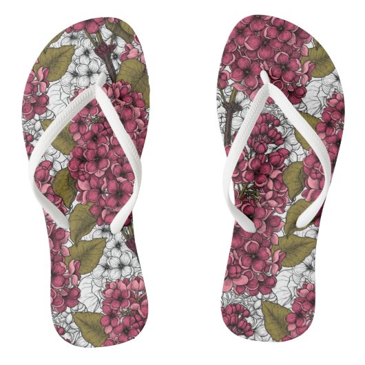 Lila Teenslippers (Voetbed)