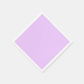 Lila, vaste kleur, servet (Hoek)