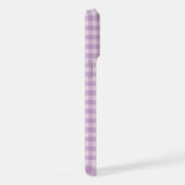 Lila Violet Gingham Monogramme Professeur Maman Pe (Côté droit)