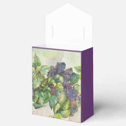 lila waterverf bedankdoosjes (Geopend)