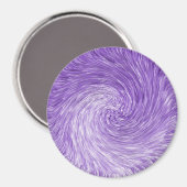 Lila werveling....... magneet (Voorkant / Achterkant)