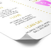 Lilac 1er Anniversaire Poster (Coin)