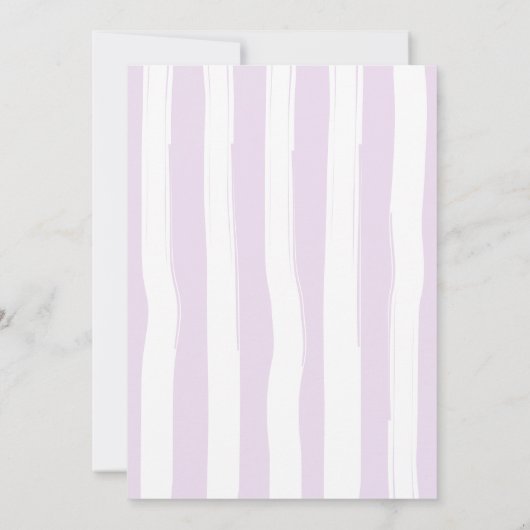 Lilac Baby Bloom Shower Invitation (Dos)