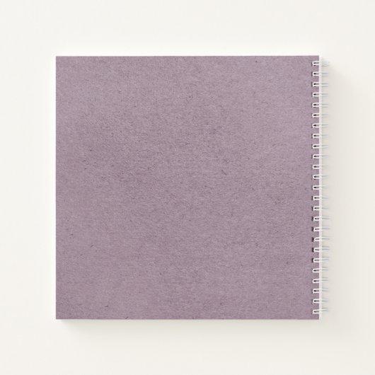 Lilac Cher Bump Keepsaké Journal de grossesse (Dos)