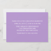 Lilac Classy Keys Graduation Invitation (Dos)