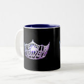 Lilac Crown Mug style Miss America (Devant gauche)
