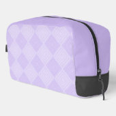 Lilac Diamant Deux Tons Et Sac De Lachette De Nom  (Coin droit)
