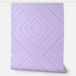 Lilac Diamond Geometric Purple Behang