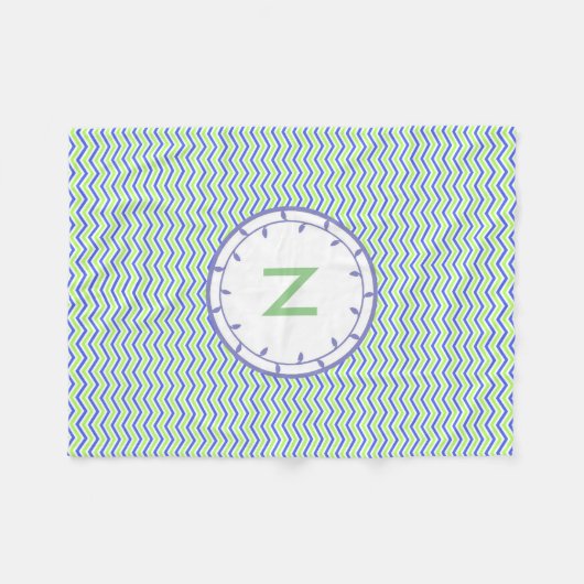Lilac et Monogramme vert Modèle de couverture en p (Devant (Horizontal))